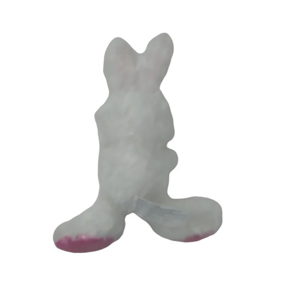 Greenbrier International White/Pink Bunny Rabbit Plush 6" Stuffed Animal - Picture 5 of 6